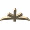 Ekena Millwork Alberta Rough Sawn Timber Gable Bracket, Douglas Fir, 48"W x 24"H x 4"D x 4"F, 12/12 Pitch GBW048X24X0404ALB00RDF - alternate 2